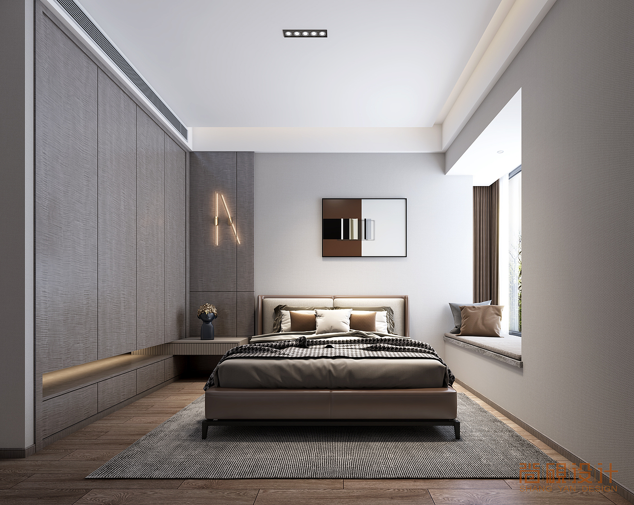 现代四居室（图ZMjUxNTAyMDEy） - 家装设计 - 站酷设计师Z57817831原创素材 - 站酷ZCOOL