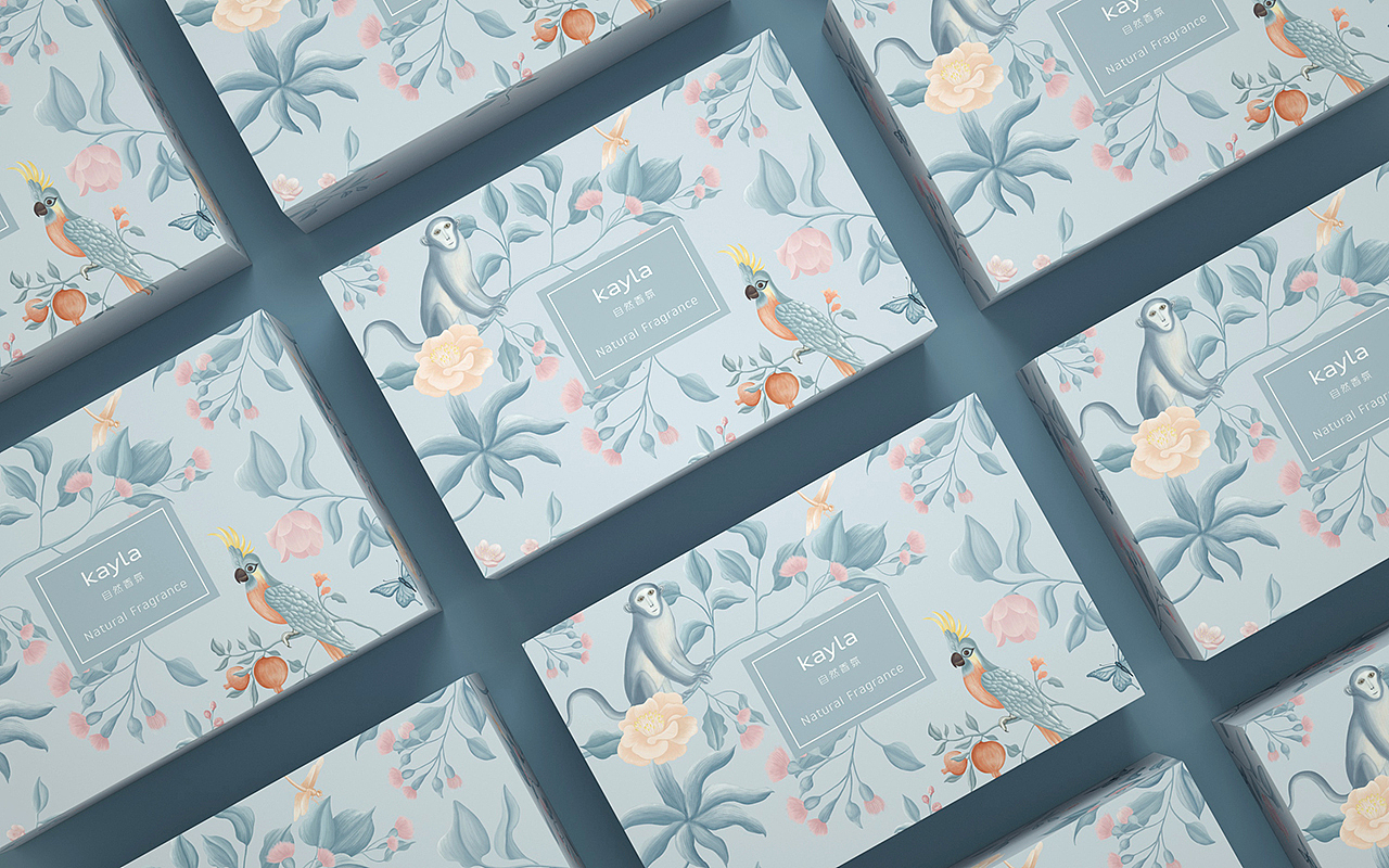 自然香氛礼盒包装设计 | 紫安钰（图ZMjM3OTM1MjQ4） - 包装 - 站酷设计师紫安钰原创素材 - 站酷ZCOOL