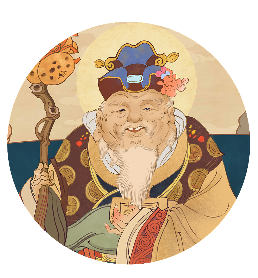 中国风土地爷爷