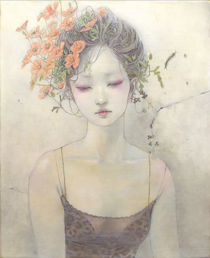 日本画家平野美保的插画（图ZNTczMzUzNjQ=） - 艺术插画 - 站酷设计师Mr周先生原创素材 - 站酷ZCOOL