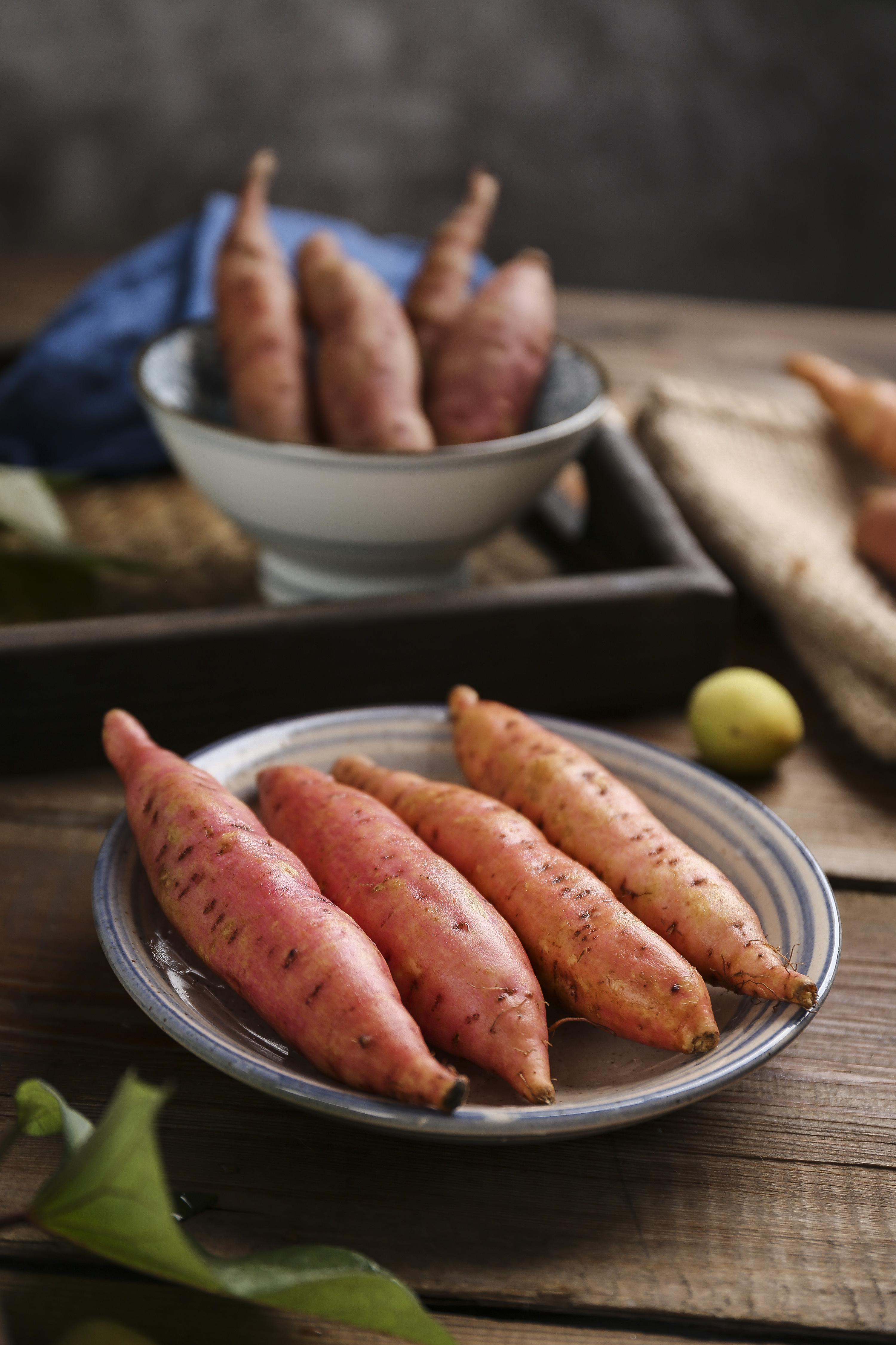 拇指薯地瓜甘薯拍摄分享