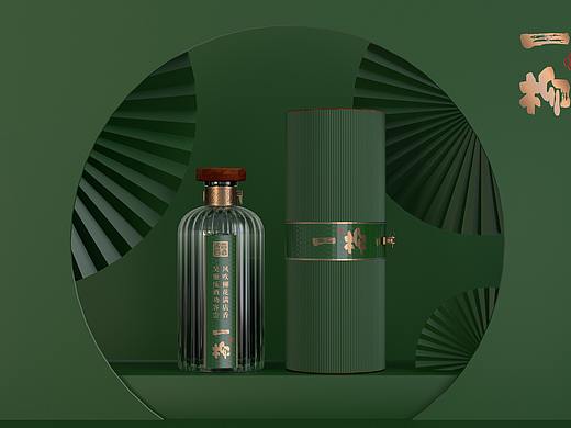 一柳酒包装设计