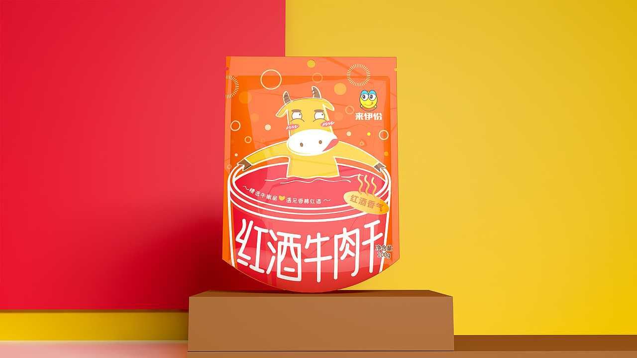 戎鹤 | 来伊份包装设计集合