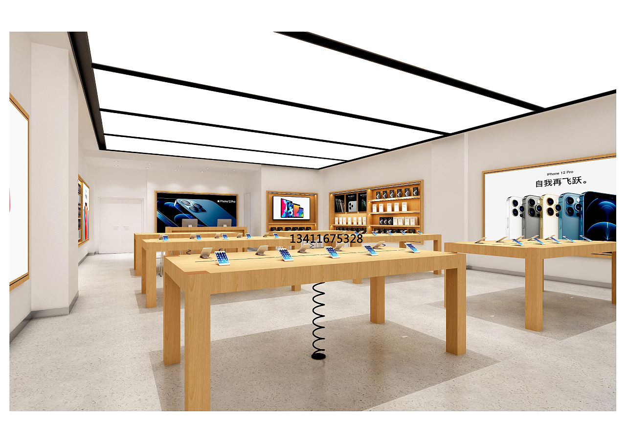 苹果手机店展台