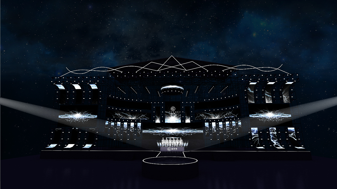 姬存希明星演唱会设计（图ZMTk4NTgzODcy） - 其他三维 - 站酷设计师JerryYangYD原创素材 - 站酷ZCOOL