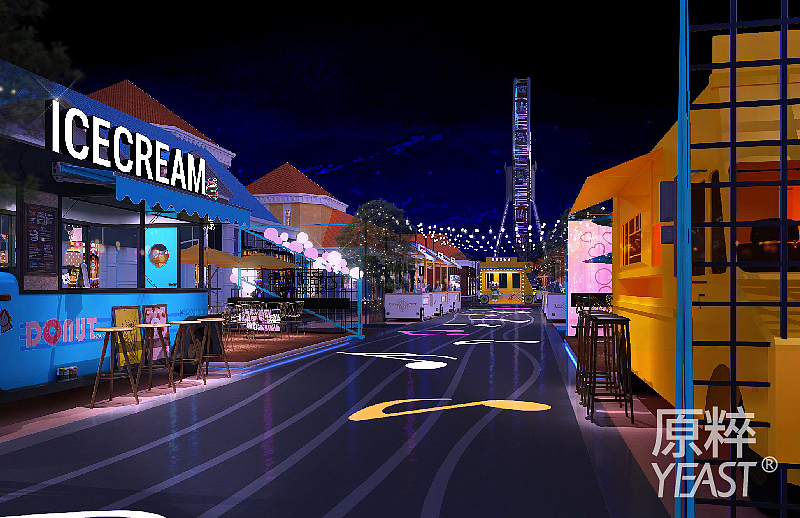 网红打卡街——克拉小镇