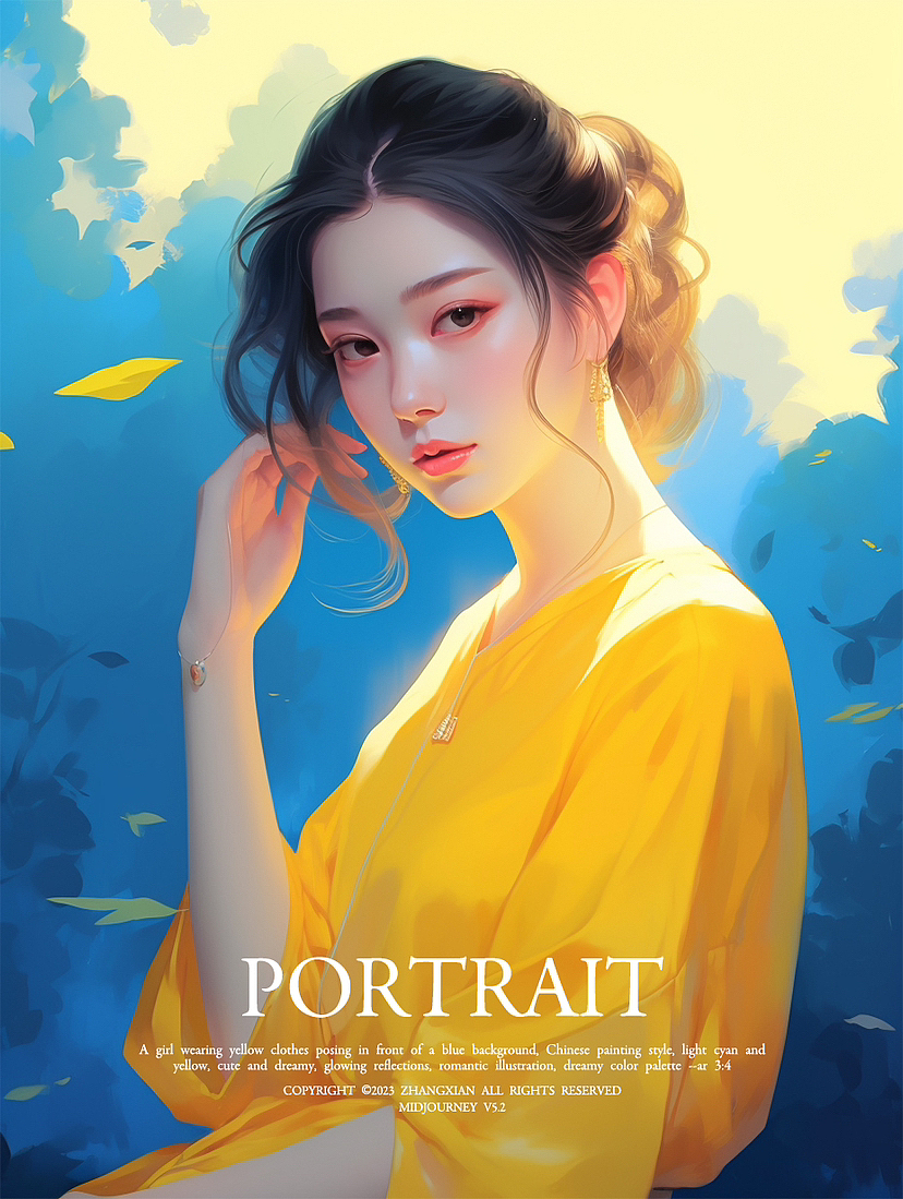 智能美学-｛人物肖像｝（图ZMzUzNjM0OTU2） - AI作品 - 站酷设计师無象形原创素材 - 站酷ZCOOL