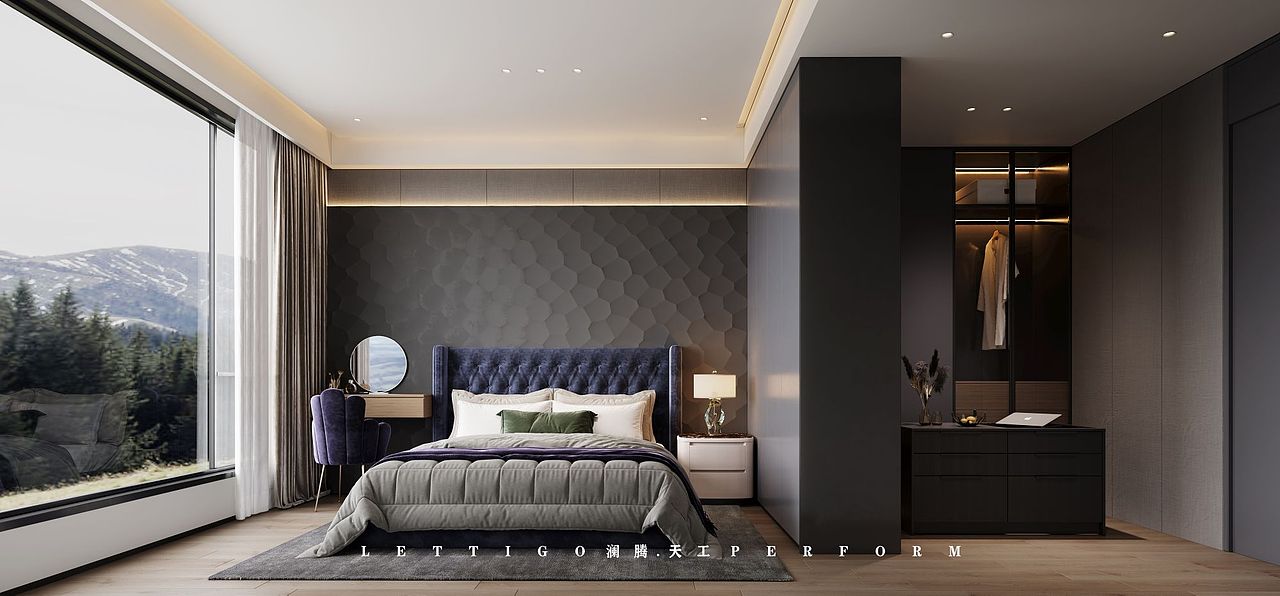 现代黑白灰，没有情绪的色彩，平息所有慌乱，拥抱松驰