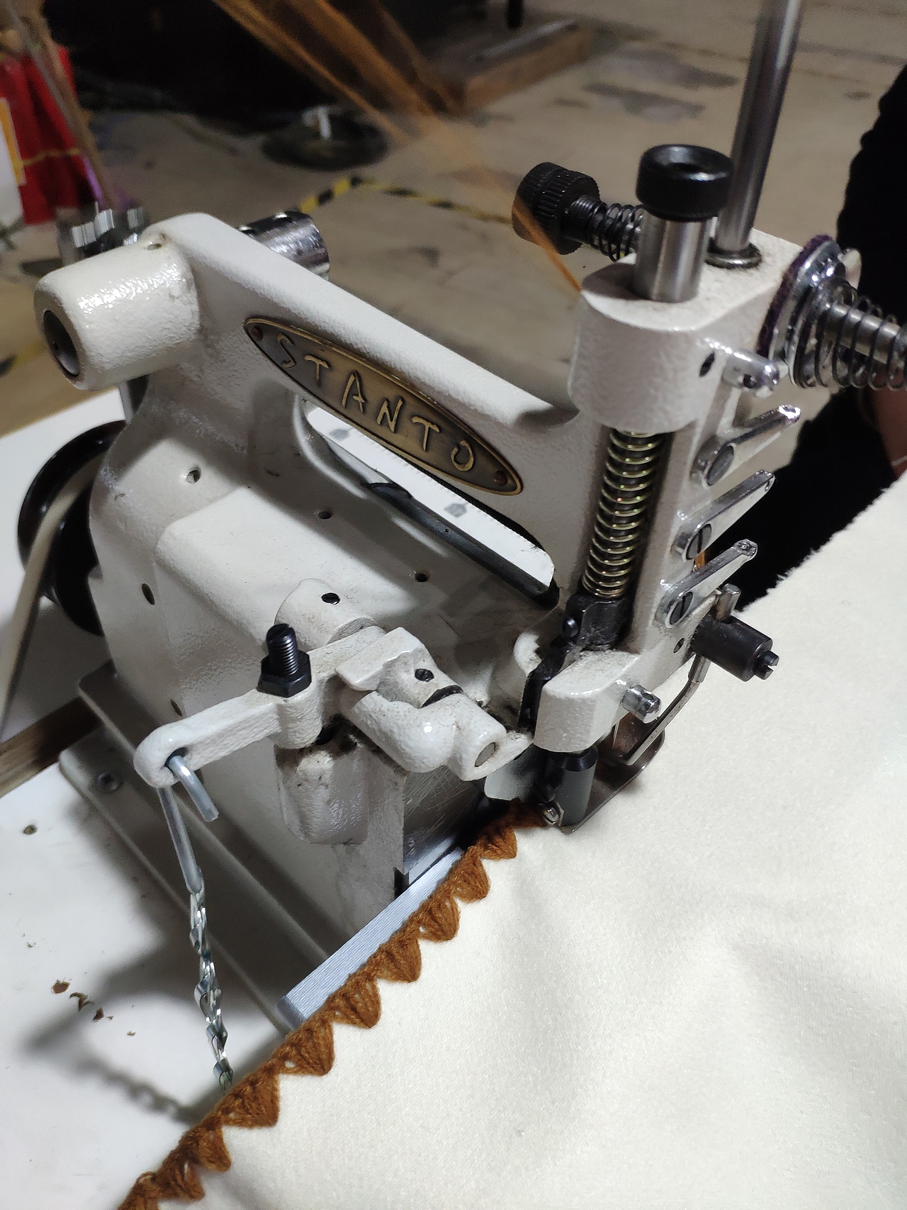 贝壳花样机,地毯拷边,花样拷边