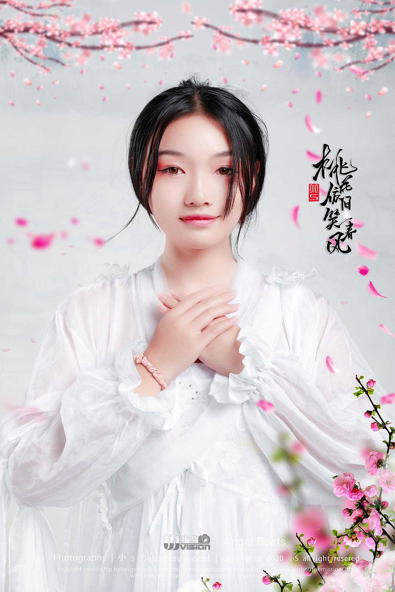 三生三世十里桃花（圖ZMjI5OTMwMjI4） - 人像攝影 - 站酷設(shè)計(jì)師小S視覺原創(chuàng)素材 - 站酷ZCOOL