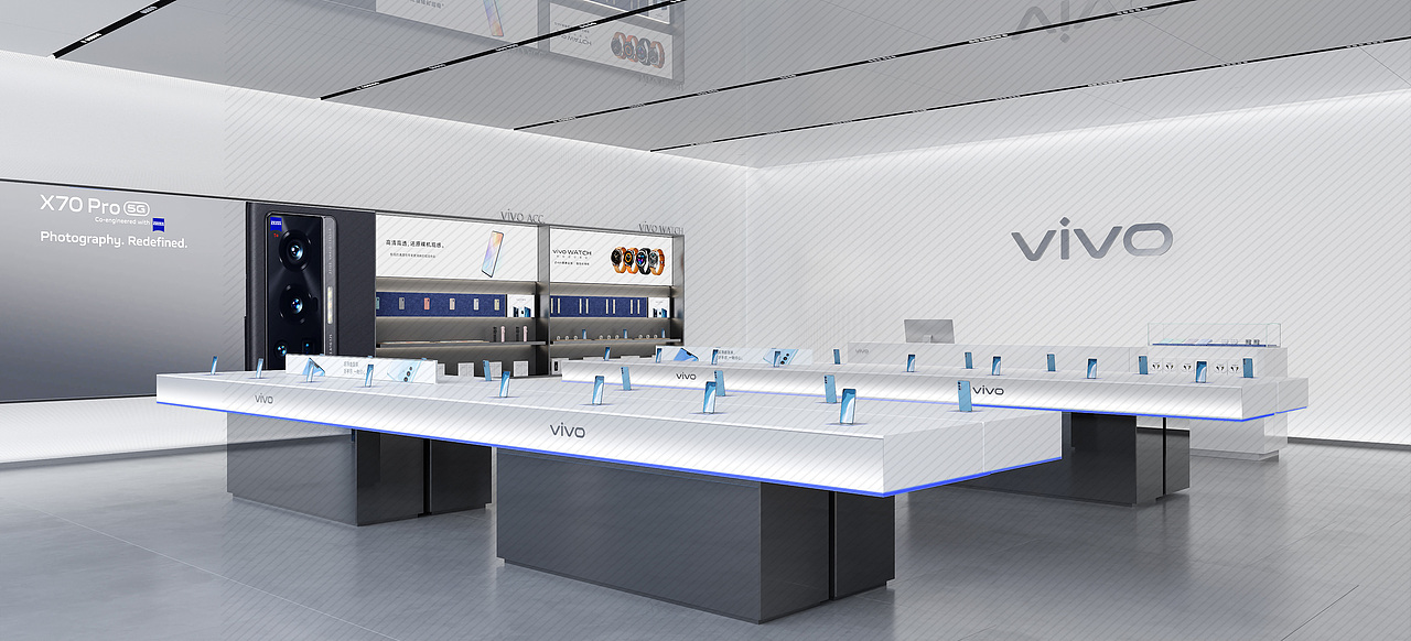终端零售 I vivo 专区店空间设计节选
