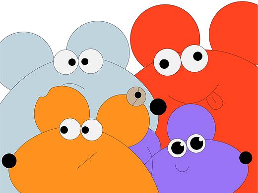 OCDC鼠年賀歲特輯（個人主頁-ZNDIzODM0ODg=） - 圖案 - 站酷設(shè)計師OCDC原創(chuàng)素材 - 站酷ZCOOL