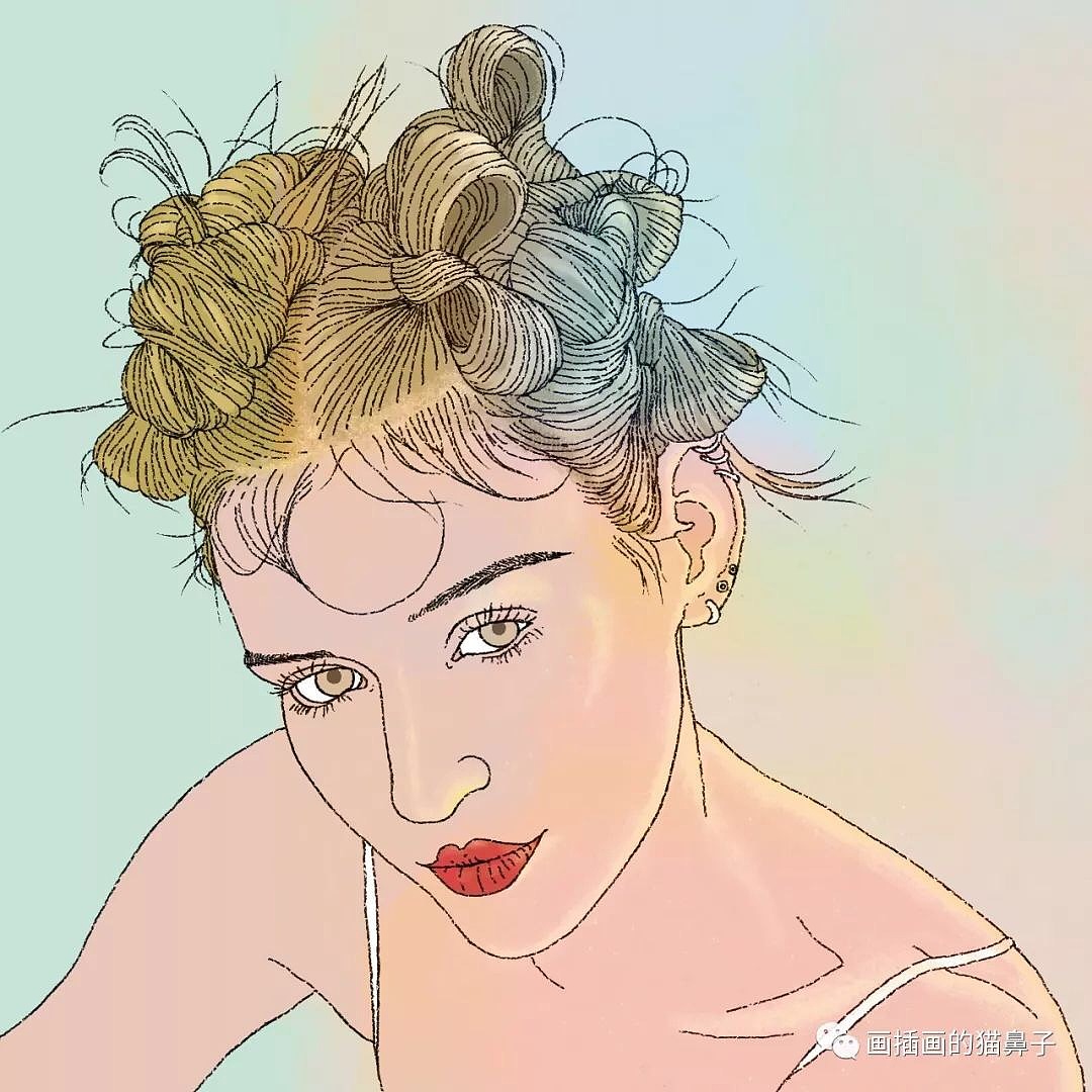 Neon girls（图ZMTMzODY5NzA4） - 商业插画 - 站酷设计师猫鼻原创素材 - 站酷ZCOOL