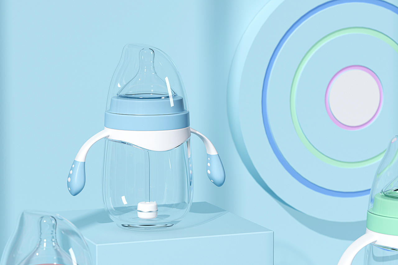 C4D奶瓶渲染 RS渲染器（图ZMjAzMzUyNDQw） - 产品 - 站酷设计师很咸很咸的鱼原创素材 - 站酷ZCOOL