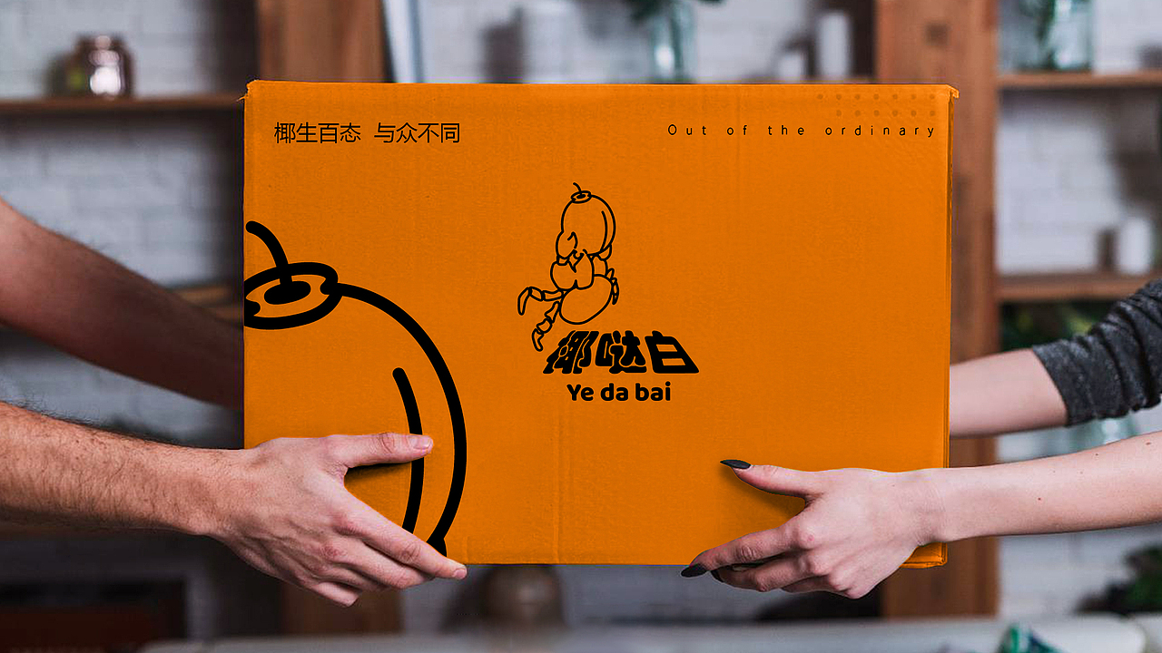 椰哒白品牌logo设计提案（图ZMTk3NTM0ODY4） - 品牌 - 站酷设计师毕九良原创素材 - 站酷ZCOOL