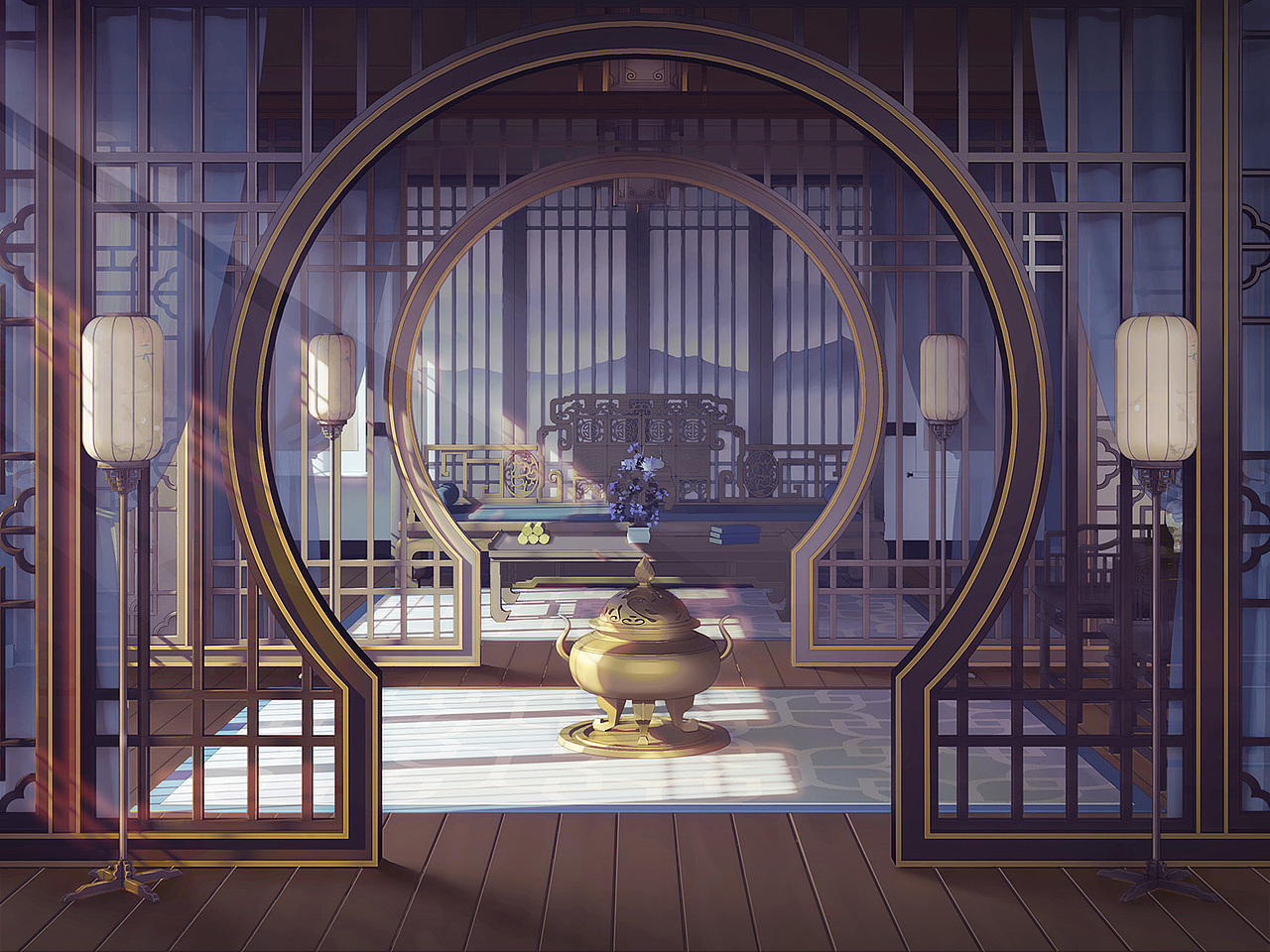 古风室内（图ZMjk1NjM2MjQw） - 游戏原画 - 站酷设计师王元一原创素材 - 站酷ZCOOL