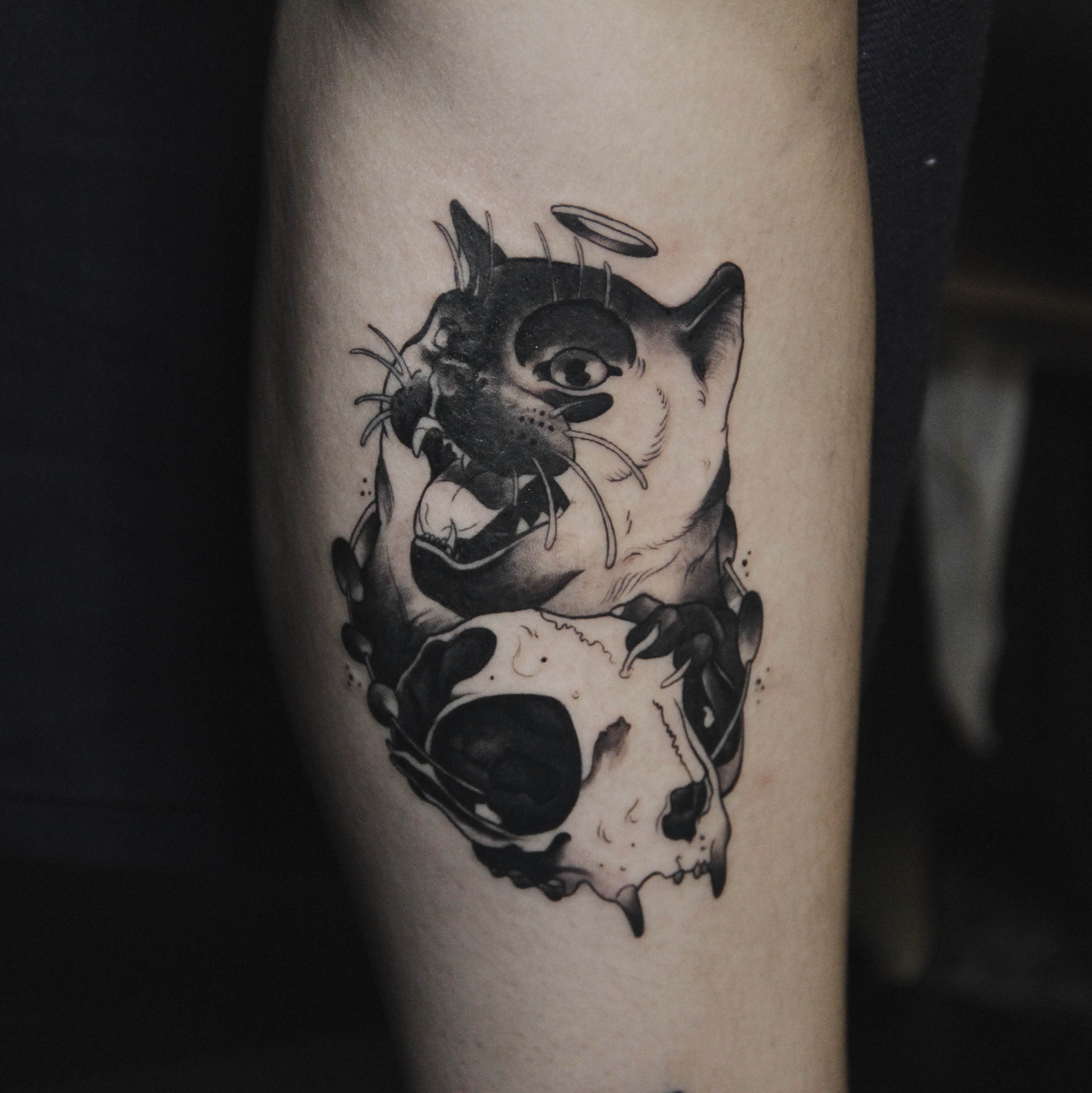 昆明鬼手纹身小鬼店作品