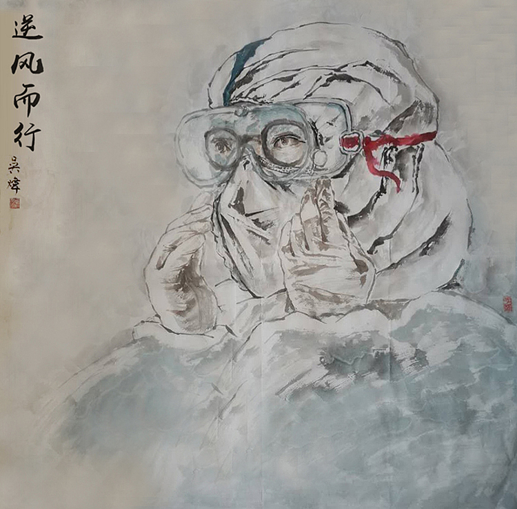 抗击疫情（图ZMTk0OTgyMTY0） - 绘画 - 站酷设计师LOGO设计专家原创素材 - 站酷ZCOOL