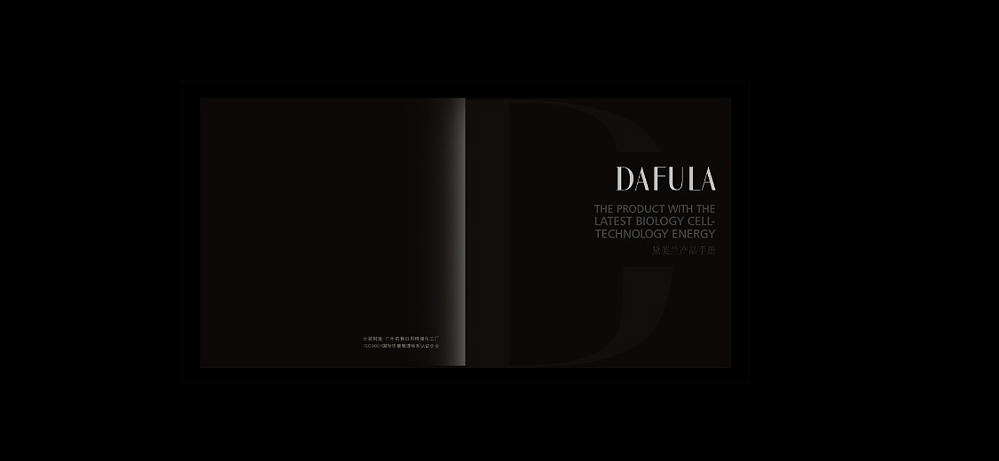 化妆品高端简洁画册设计