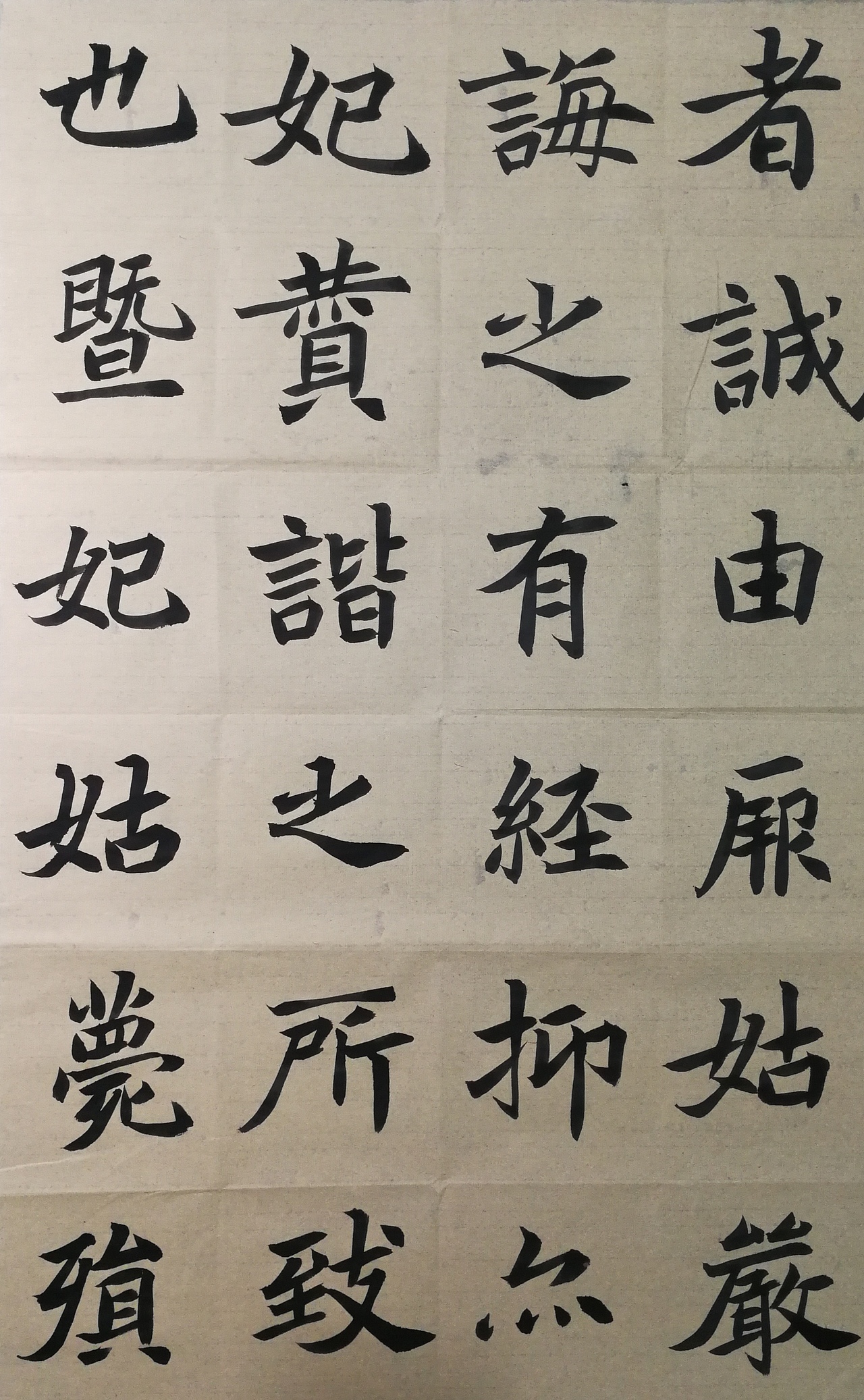 魏碑临习|纯艺术|书法|仰颐堂_临摹作品-站酷zcool