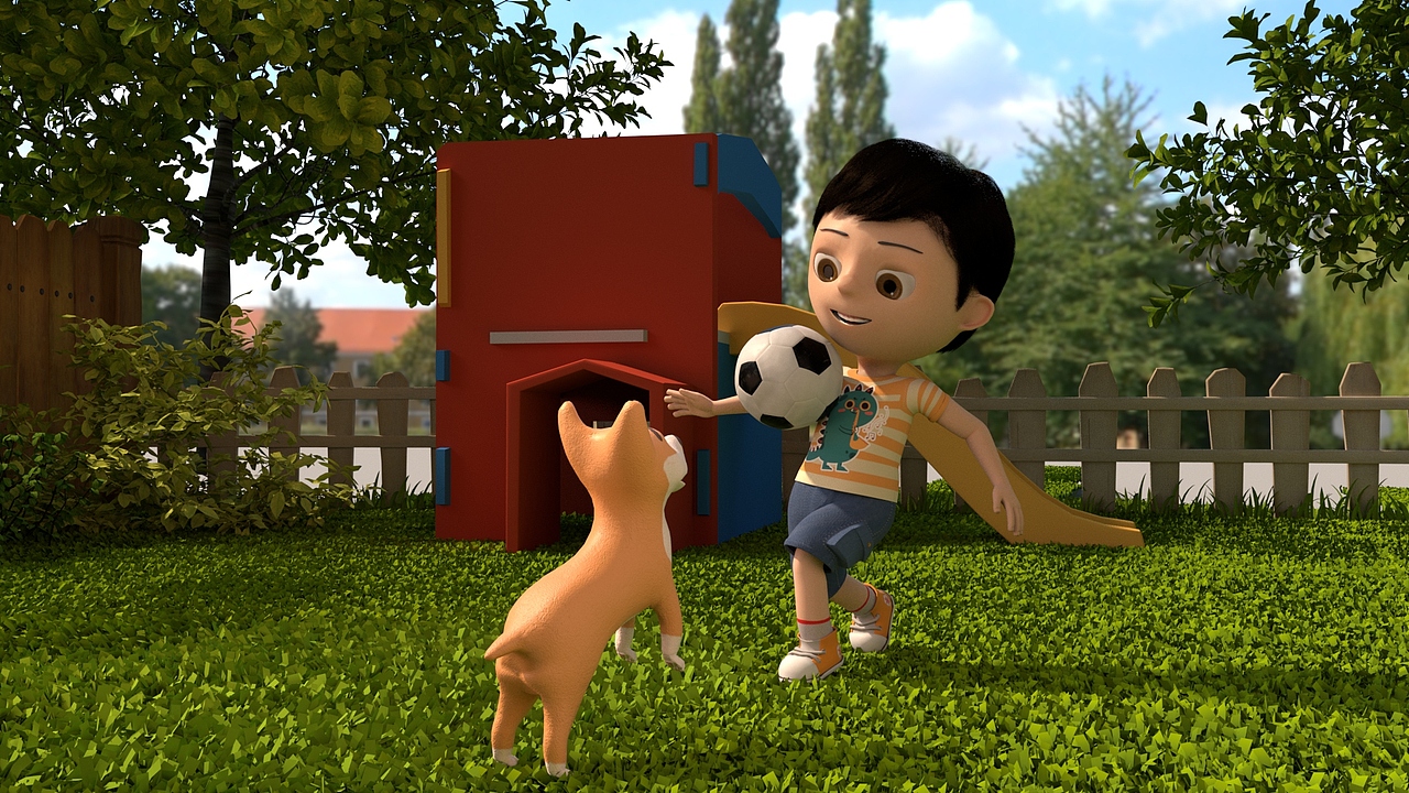 毕业设计 三维动画 陪伴