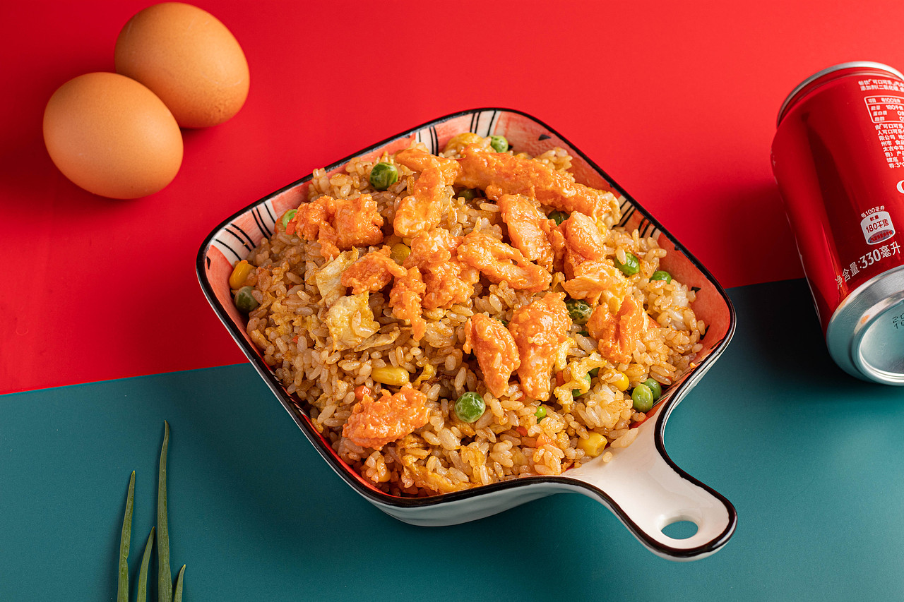 炒飯拍攝（圖ZMjUxMjIwNjcy） - 美食攝影 - 站酷設(shè)計師一只西瓜Malon原創(chuàng)素材 - 站酷ZCOOL
