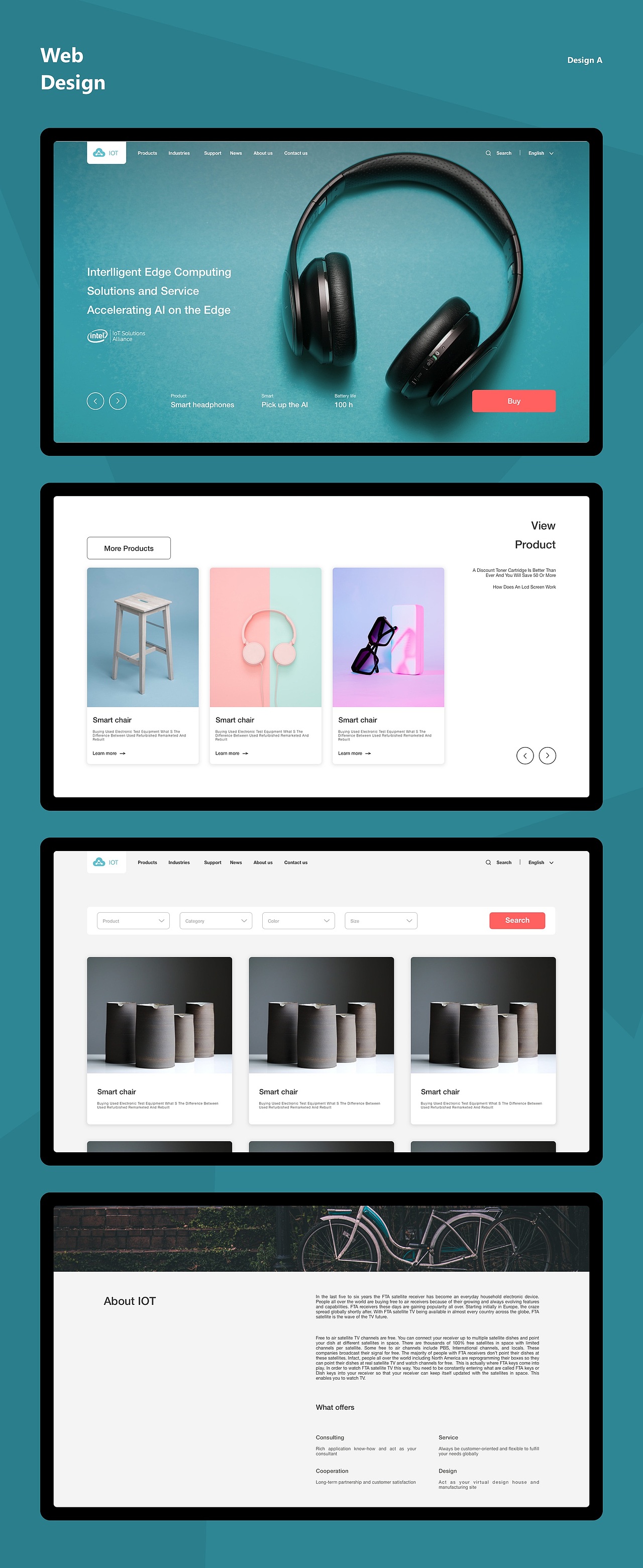 IOT 物联网网页设计