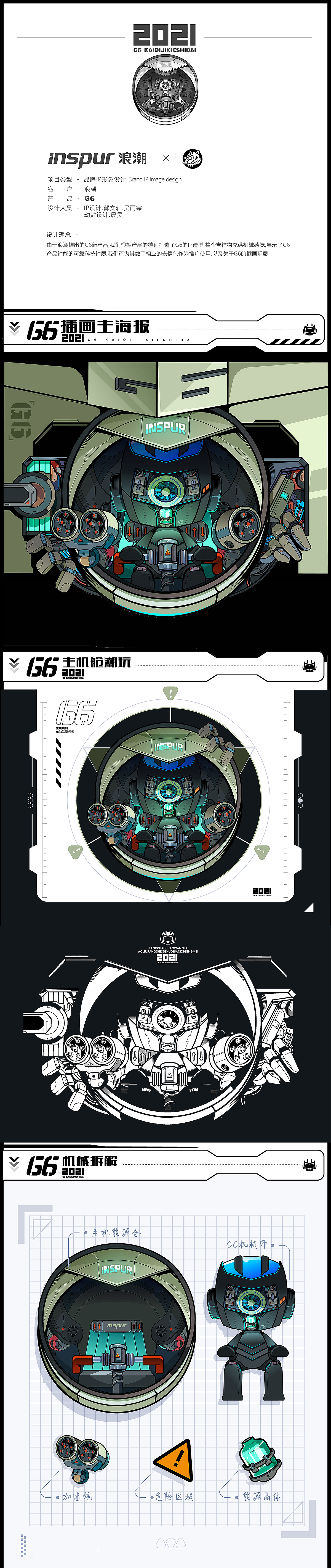 浪潮G6-IP设计（图ZMjc1MjU4NzI4） - IP形象 - 站酷设计师郭文轩原创素材 - 站酷ZCOOL