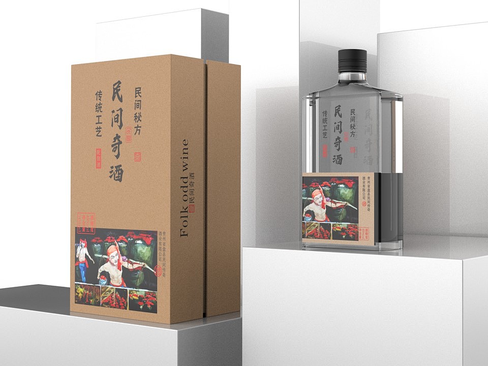 民间奇酒包装设计（图ZMTczMTg2OTky） - 包装 - 站酷设计师甲乙同创意原创素材 - 站酷ZCOOL