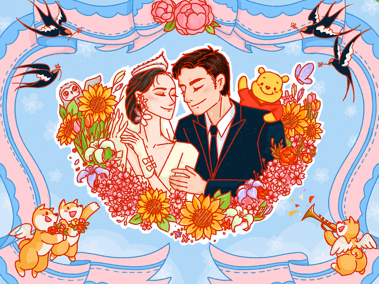 人像插画小合集