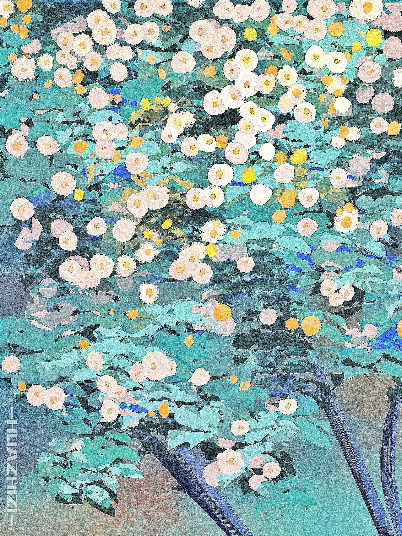 近期场景色彩练习作品：有一点进步那也是很棒的（图ZMjY2NzYyNTIw） - 创作习作 - 站酷设计师花栀子吖原创素材 - 站酷ZCOOL
