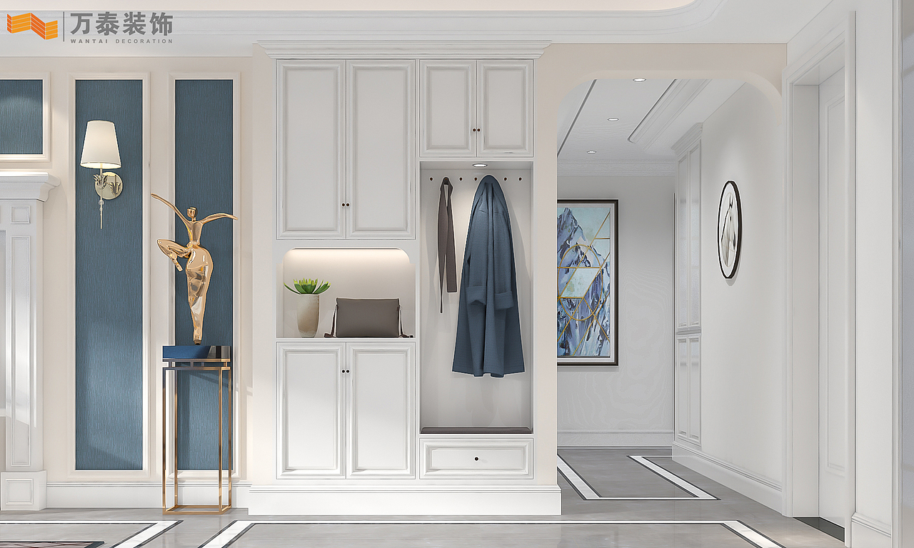 济宁中南樾府、中南珑悦风格装修设计方案效果图参考