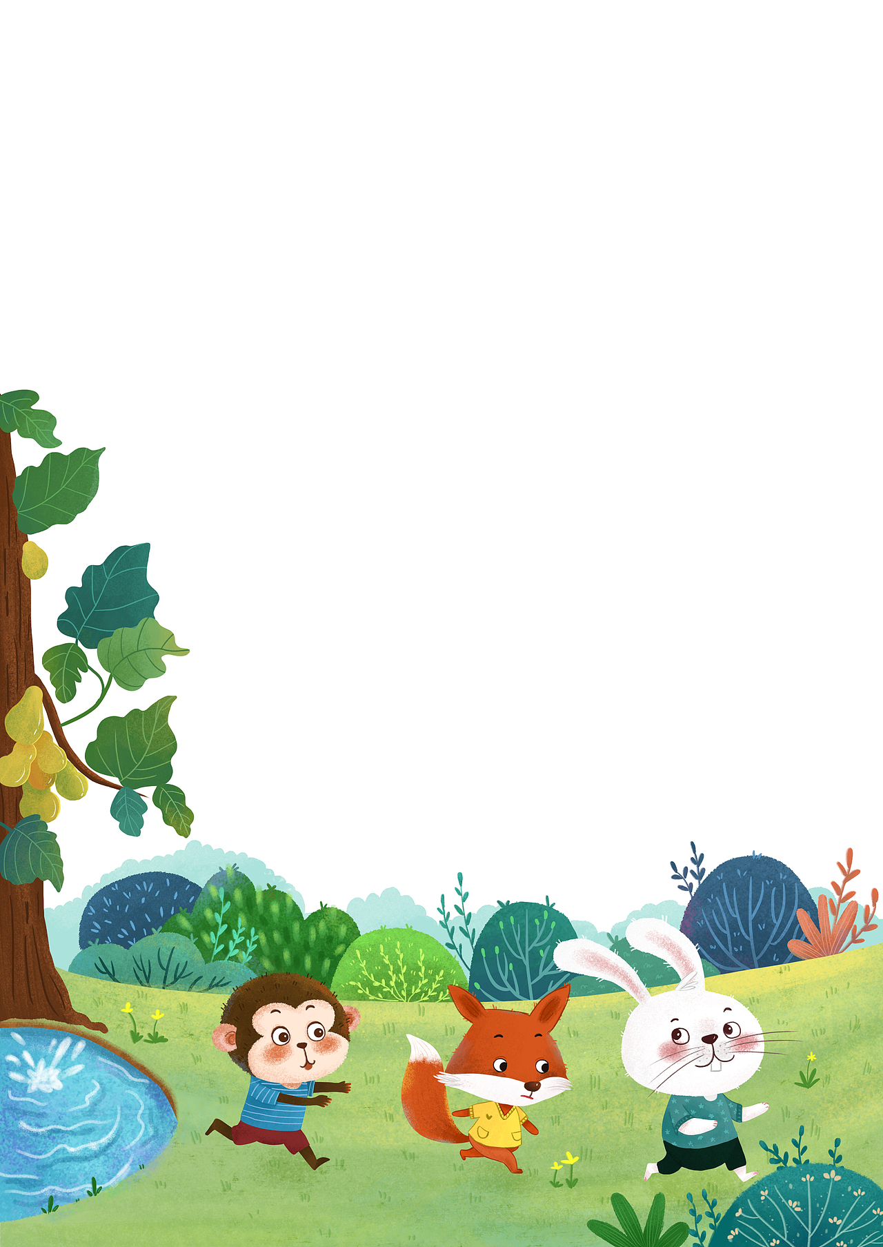 儿童插画绘本-寓言故事(一)_熊邹邹-站酷zcool