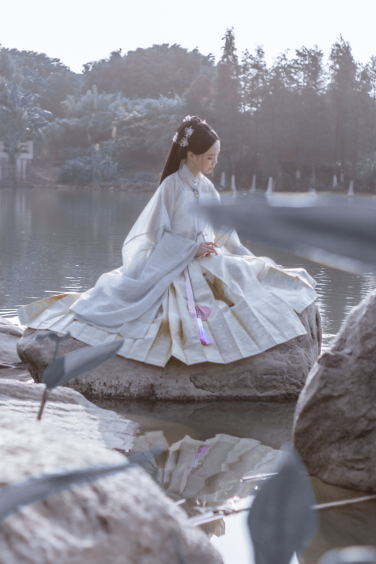 蓬莱有仙人汉服摄影