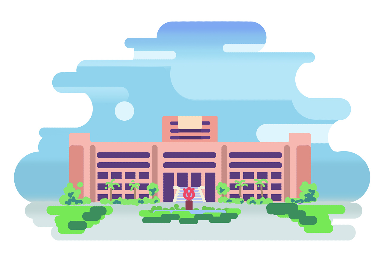 平面插画五邑大学课堂习作