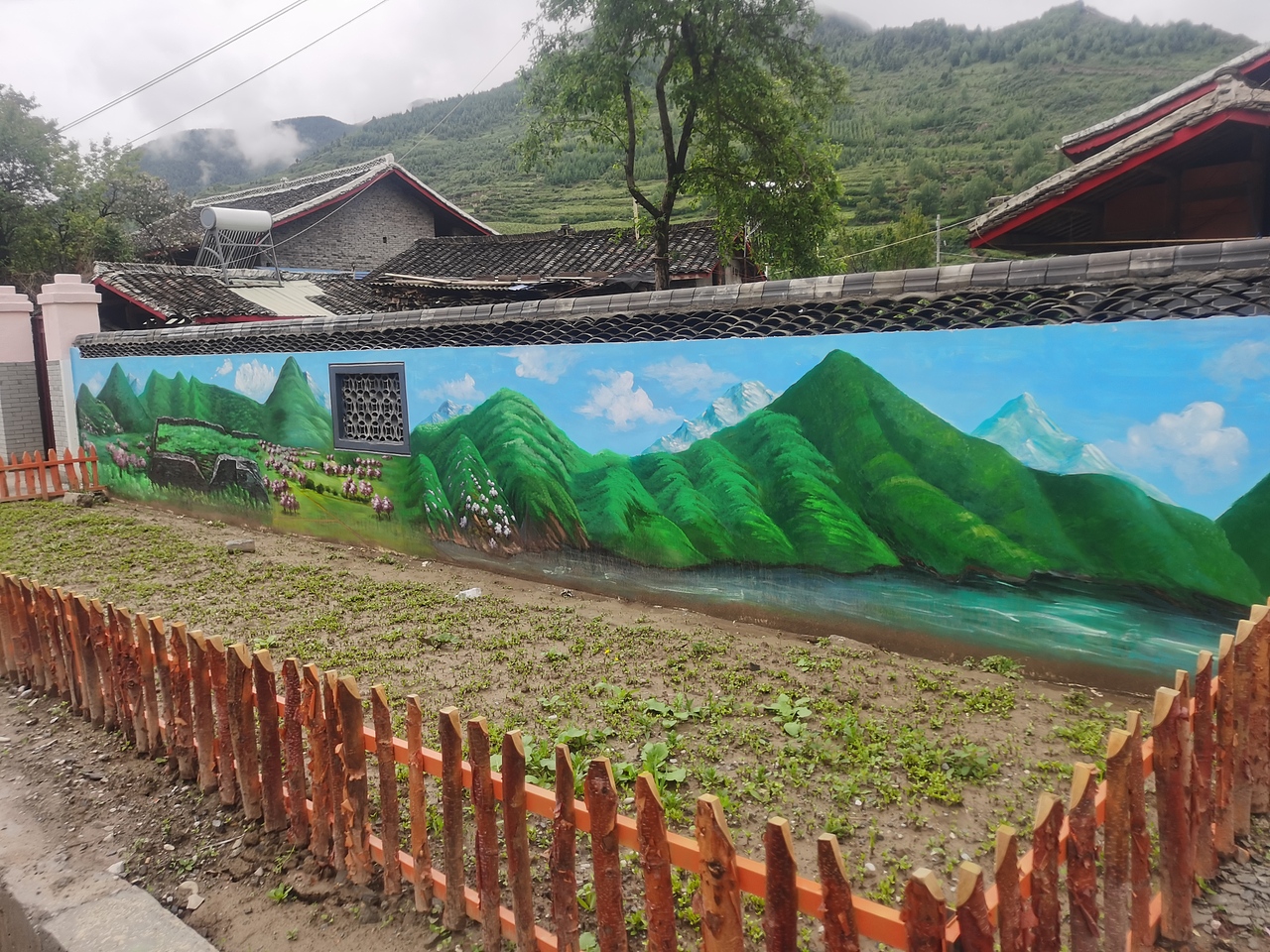 乡村振兴,新农村文化墙,新农村墙绘,新农村壁画