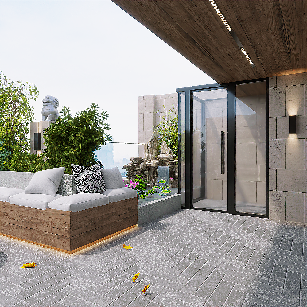 休闲阳台设计案例（图ZMzAwNDM5MjY4） - 景观设计 - 站酷设计师s九九二十一原创素材 - 站酷ZCOOL