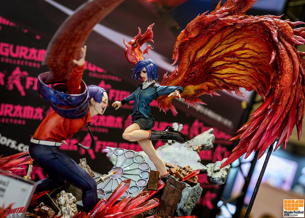 Figurama 《东京喰种 》雾岛董香VS月山习 1/6 雕像