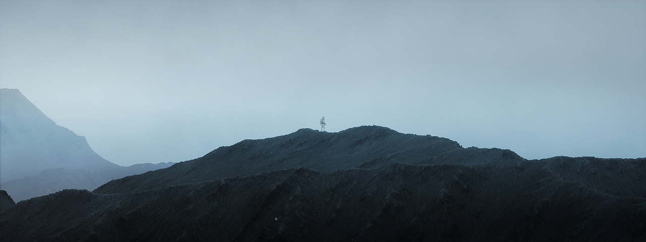 太空人--出自 BEHANCE No signal by Friendly Robot（图ZMTEzNDU3OTky） - 场景 - 站酷设计师抱头鼠窜的YTX原创素材 - 站酷ZCOOL