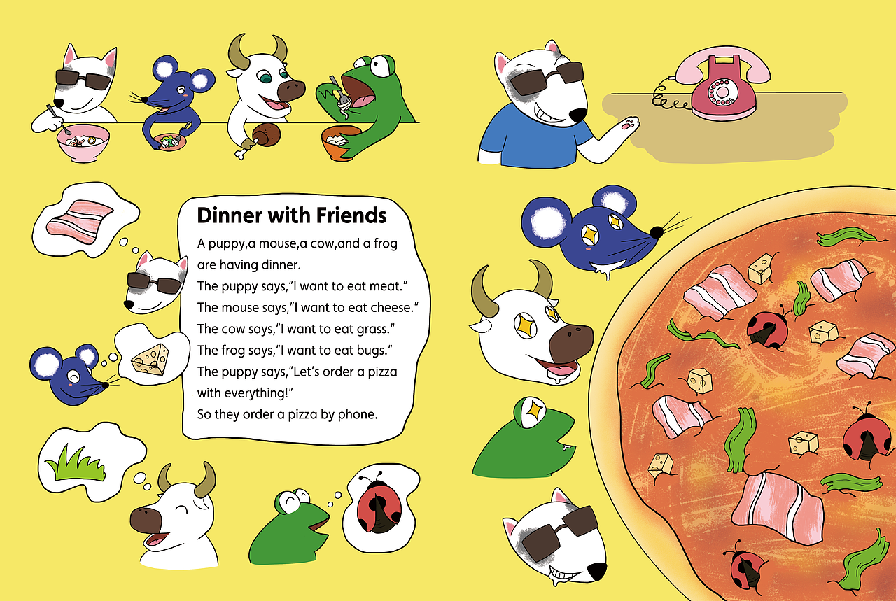 部分教材内页插画