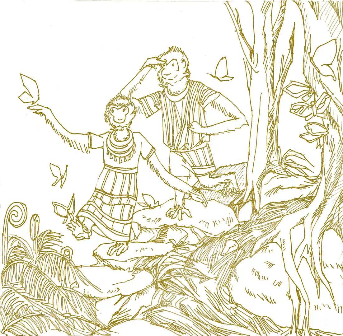 海南长臂猿ip形象设计比赛稿