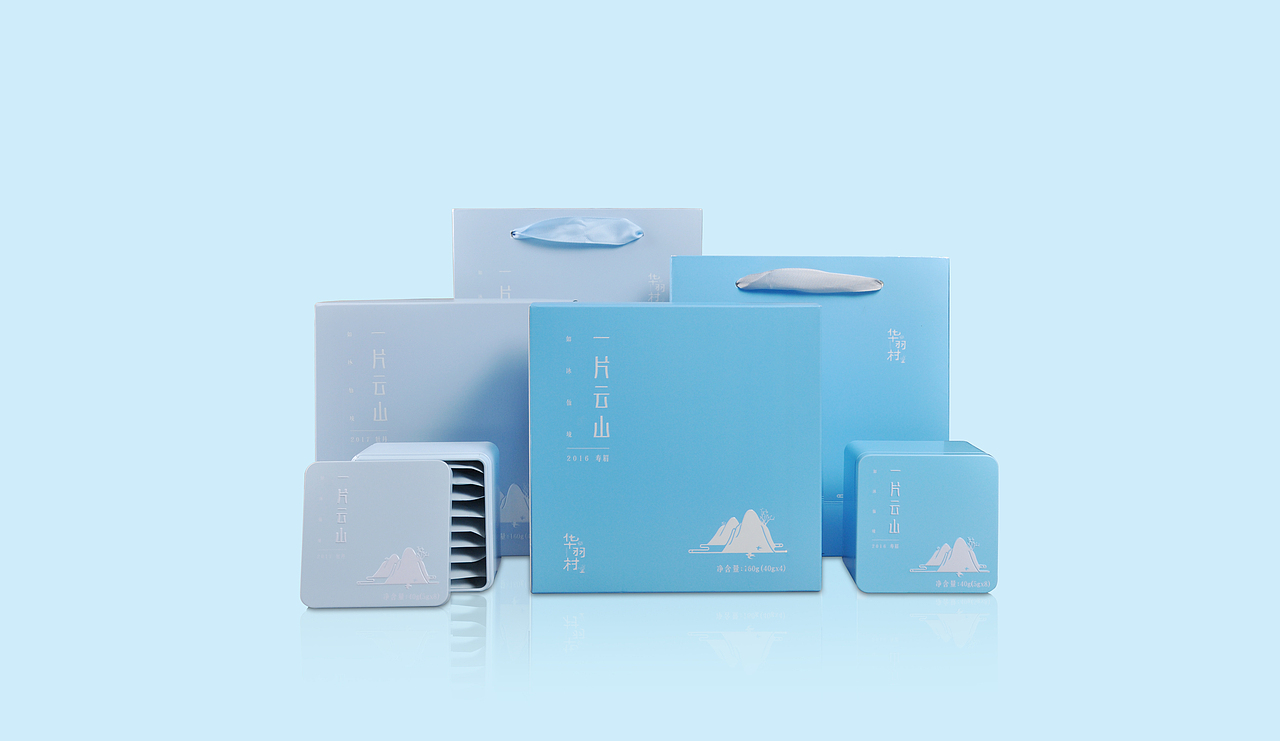 华羽村白茶一片云山如沐仙境