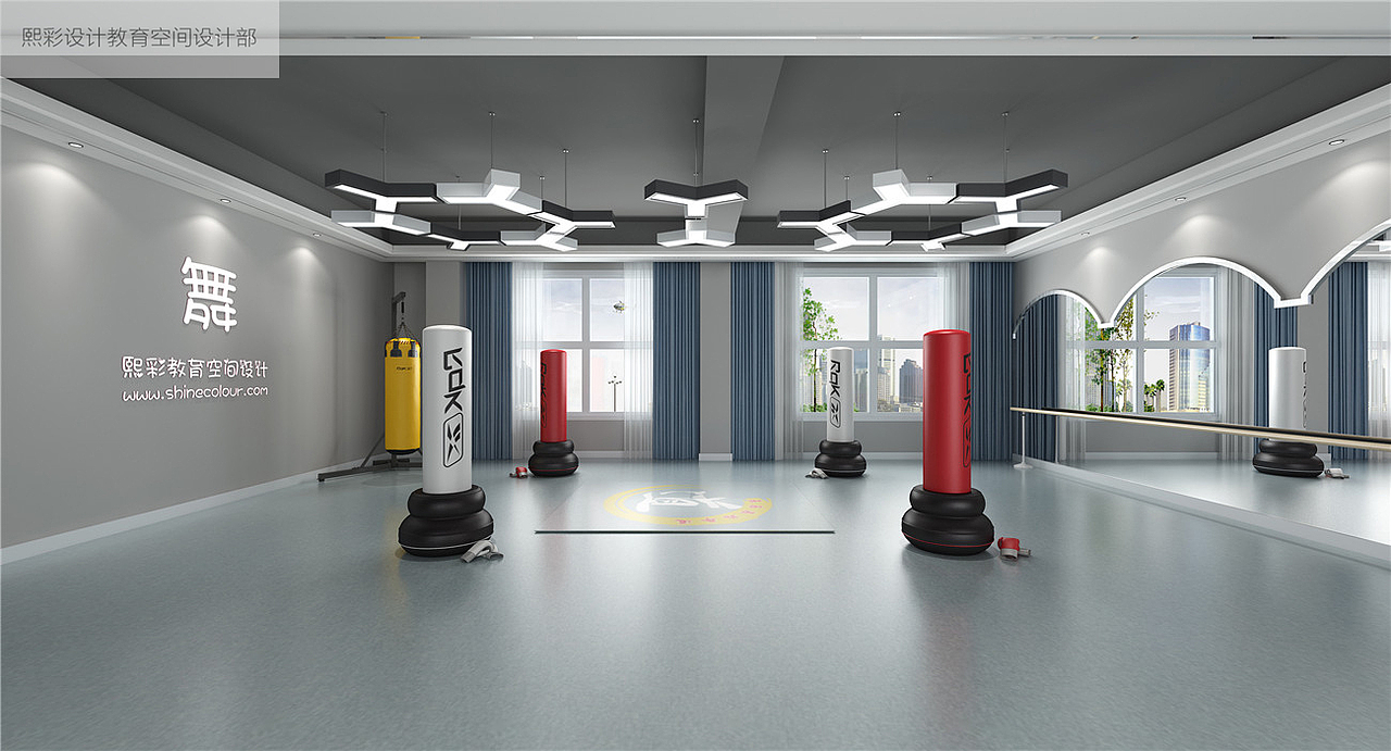 培训班教室装修|少儿设计培训机构|少儿培训学校设计（图ZMTg0Nzc1NjYw） - 家装设计 - 站酷设计师品牌设计Calvin原创素材 - 站酷ZCOOL