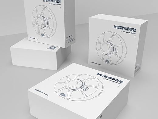 烟感包装盒作品