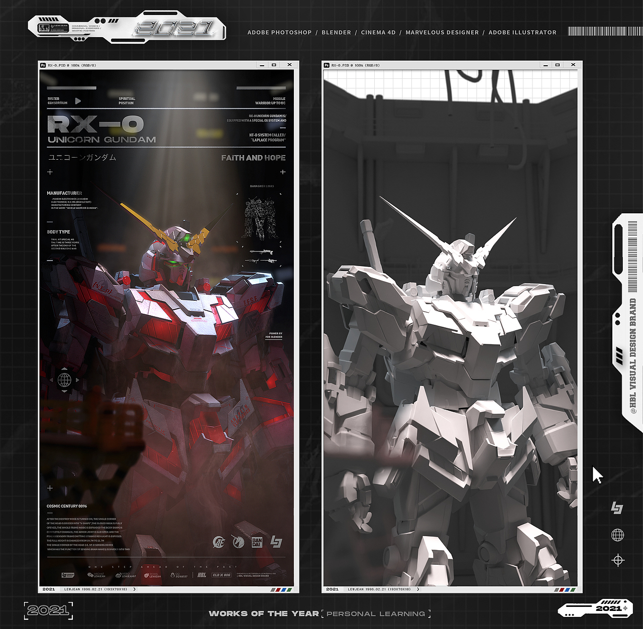 Lewjean丨2021·年终作品总结（图ZMjg0MDczNzg0） - 其他三维 - 站酷设计师Lewjean原创素材 - 站酷ZCOOL