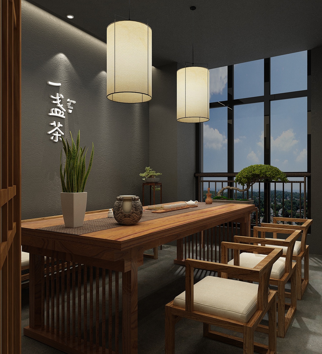 A cup of tea/一盏茶---茶室