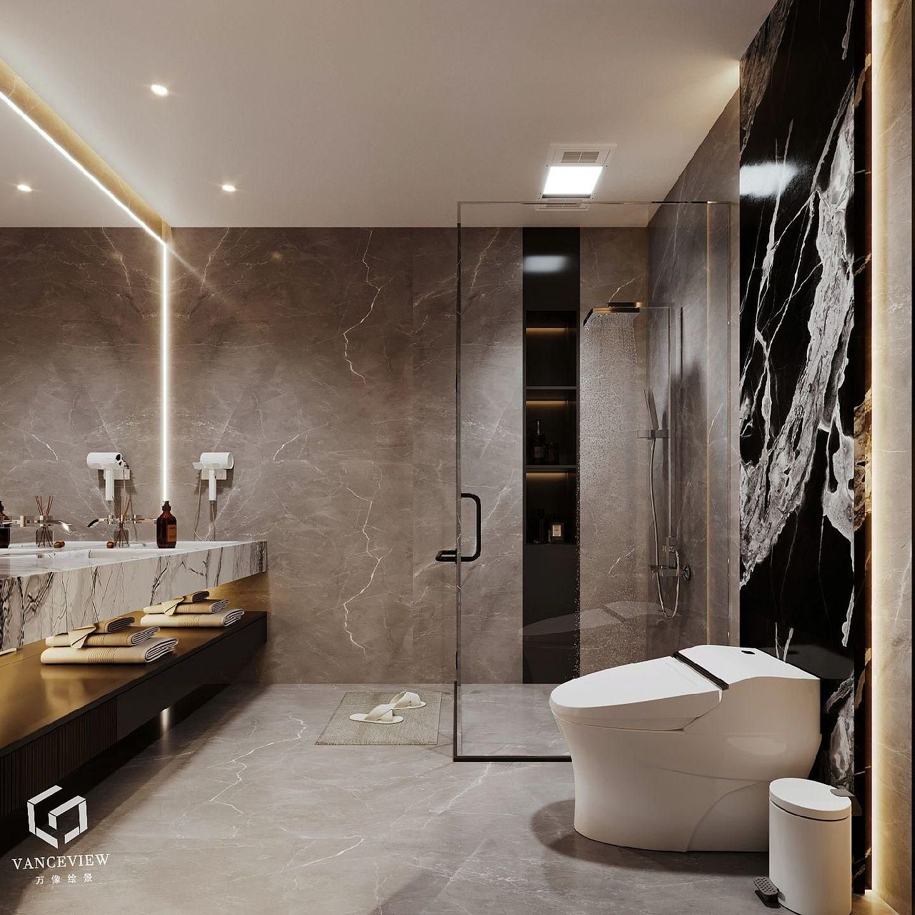 家装设计效果图作品分享