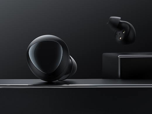 产品渲染-三星Galaxy Buds耳机