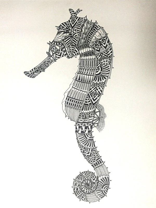 黑白插画作品（图ZNTk3NzI0NTY=） - 艺术插画 - 站酷设计师地主家也没有余粮原创素材 - 站酷ZCOOL