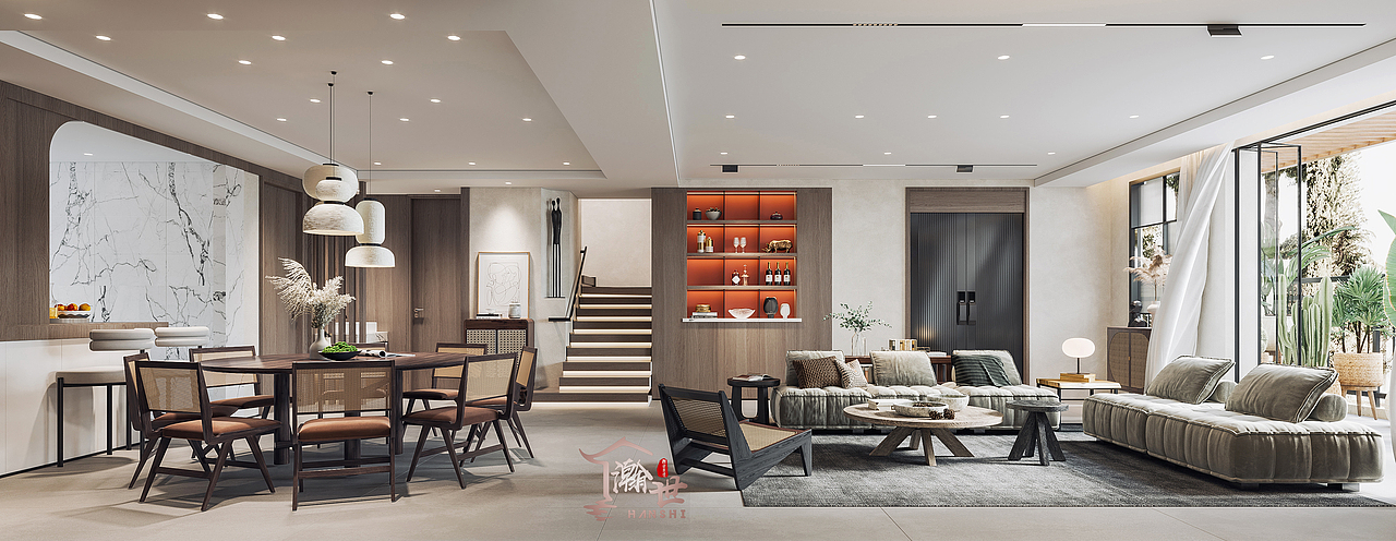 侘寂风（图ZMjY5MDcyMjcy） - 家装设计 - 站酷设计师瀚世表现原创素材 - 站酷ZCOOL